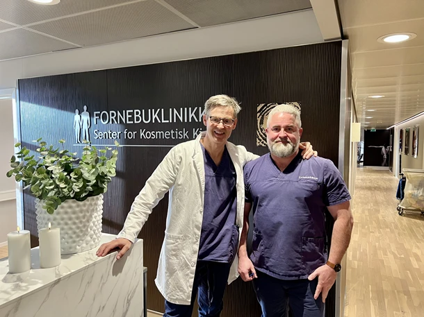 Dr. Bjørn Tvedt og Aron Noble.