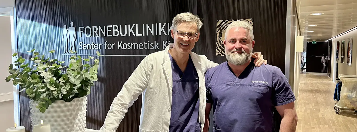 Dr. Bjørn Tvedt og Aron Noble.