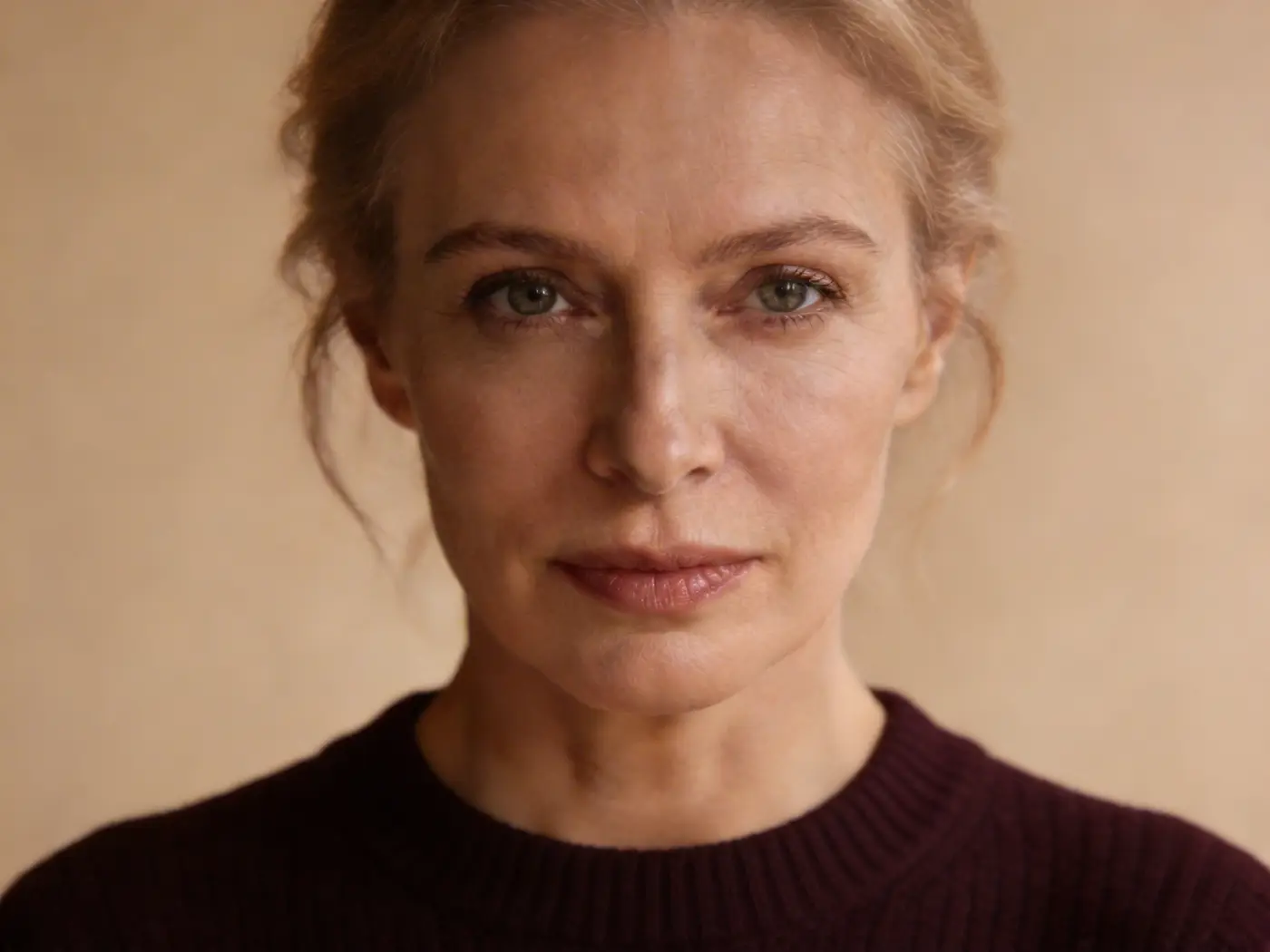 Kvinne crotonpeel ansikt