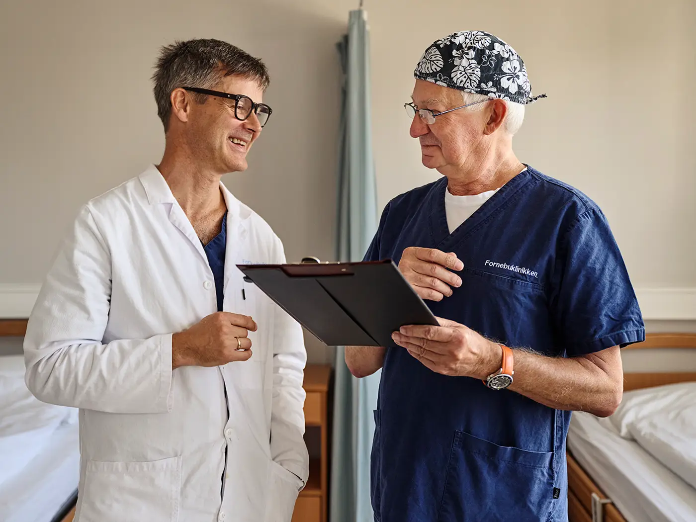 Pasienthistorier, bilde av en vakker moden dame som smiler